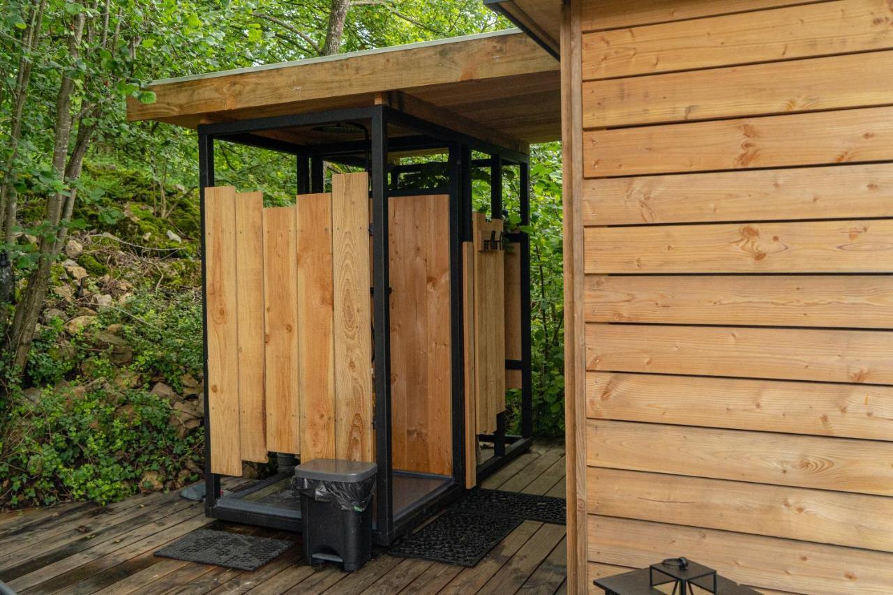 Le Moonloft Insolite Tiny-House Dans Les Arbres & 1 Seance De Sauna Pour 2 Avec Vue Panoramique Osenbach Εξωτερικό φωτογραφία