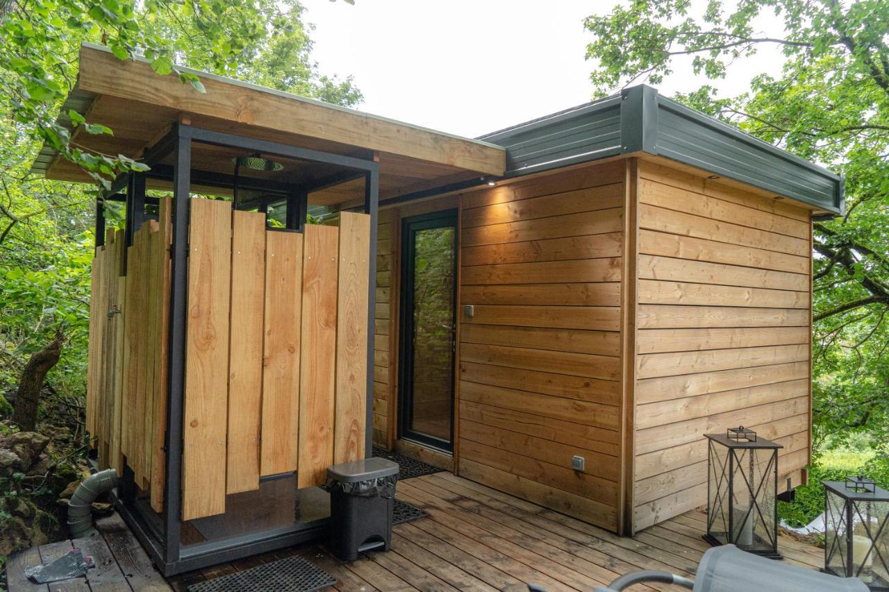 Le Moonloft Insolite Tiny-House Dans Les Arbres & 1 Seance De Sauna Pour 2 Avec Vue Panoramique Osenbach Εξωτερικό φωτογραφία