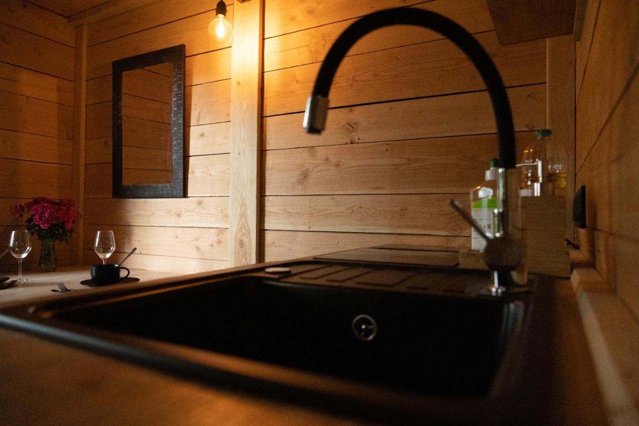 Le Moonloft Insolite Tiny-House Dans Les Arbres & 1 Seance De Sauna Pour 2 Avec Vue Panoramique Osenbach Εξωτερικό φωτογραφία